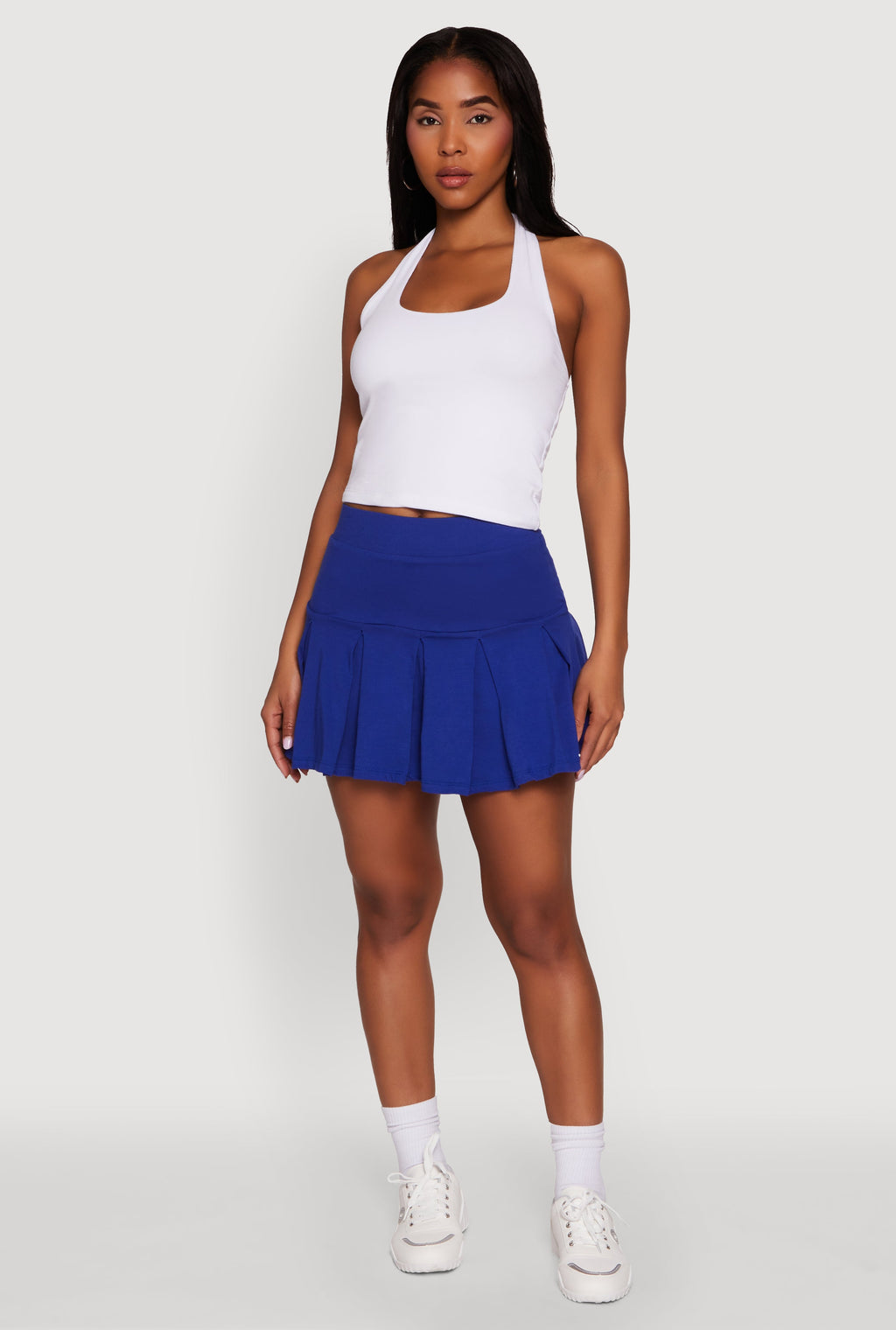 Trendy Activewear Lined Mini Pleated Tennis Skirt