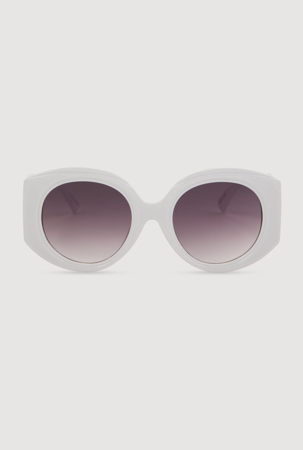Retro Oversized Round Frame Sunglasses