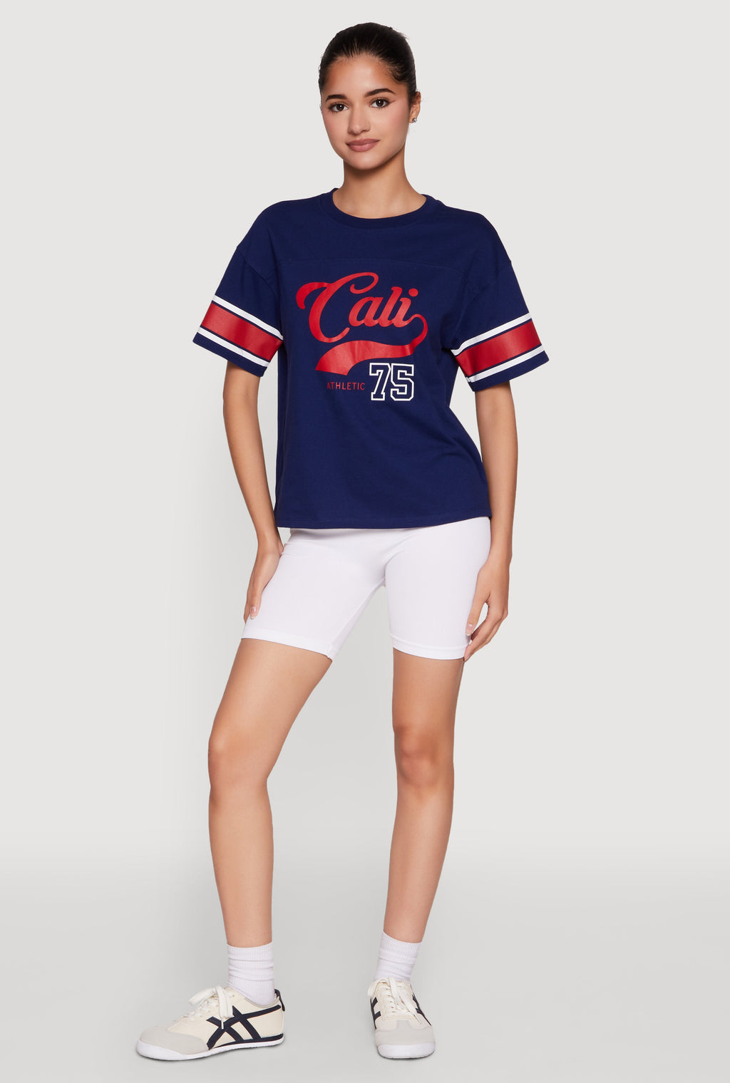 Almost Famous Graphic Varsity T Shirt