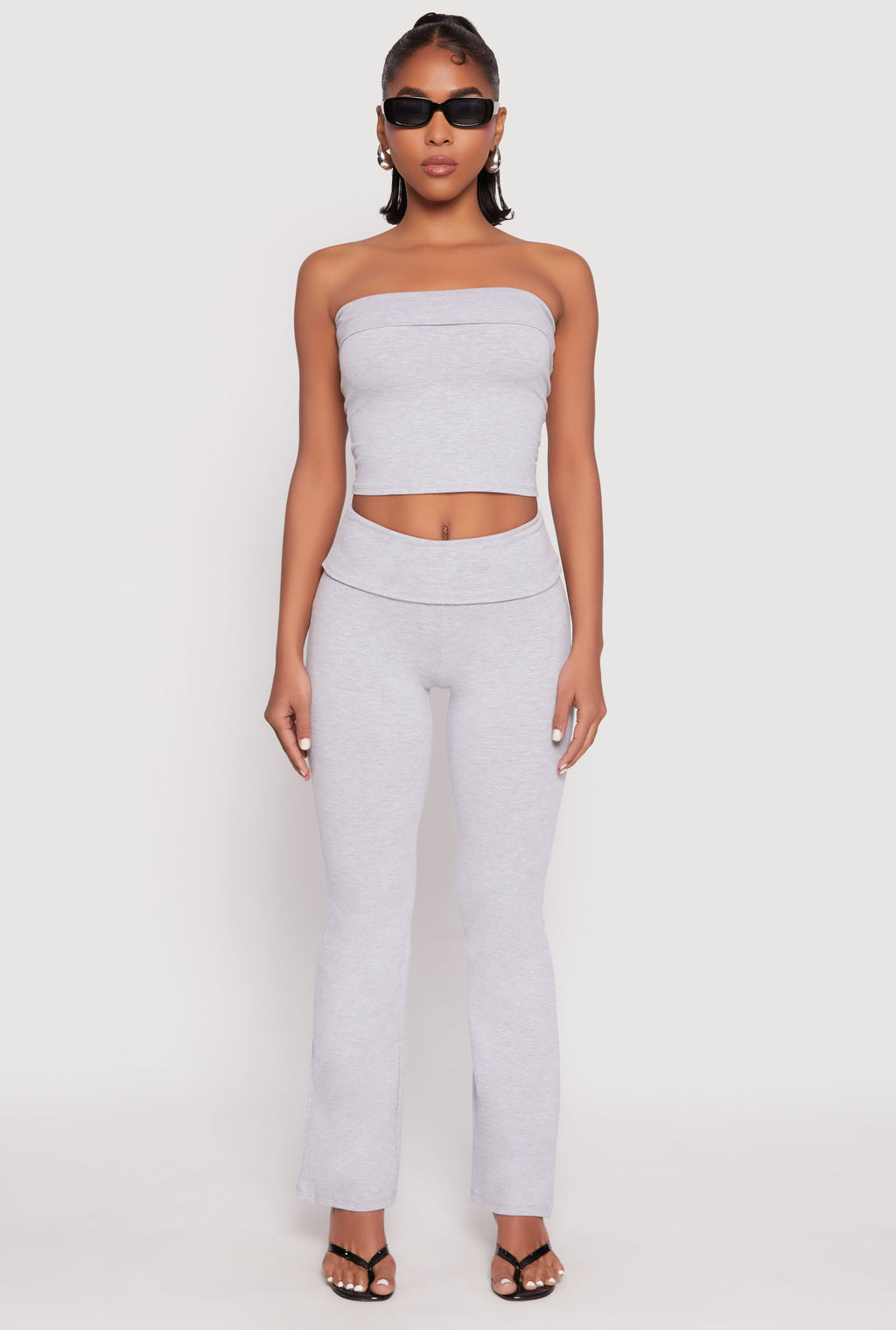 Almost Famous Fold Over Waist Pants