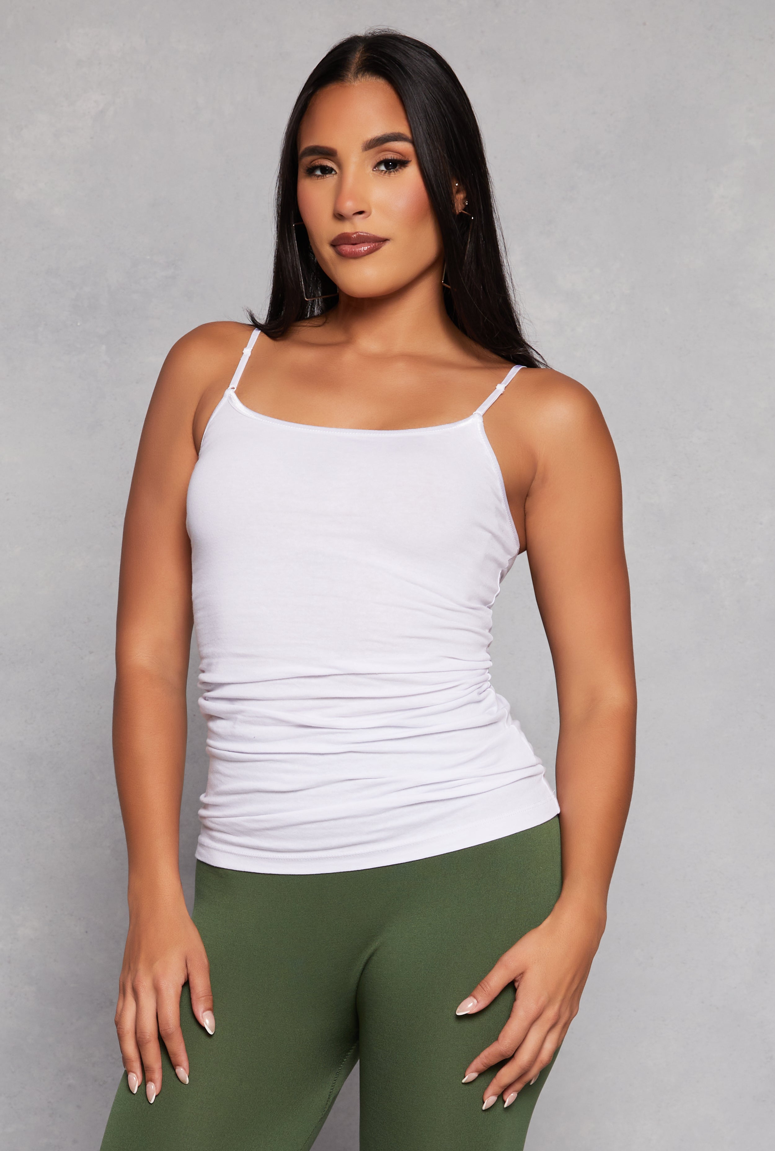 Scoop Neck Basic Cami
