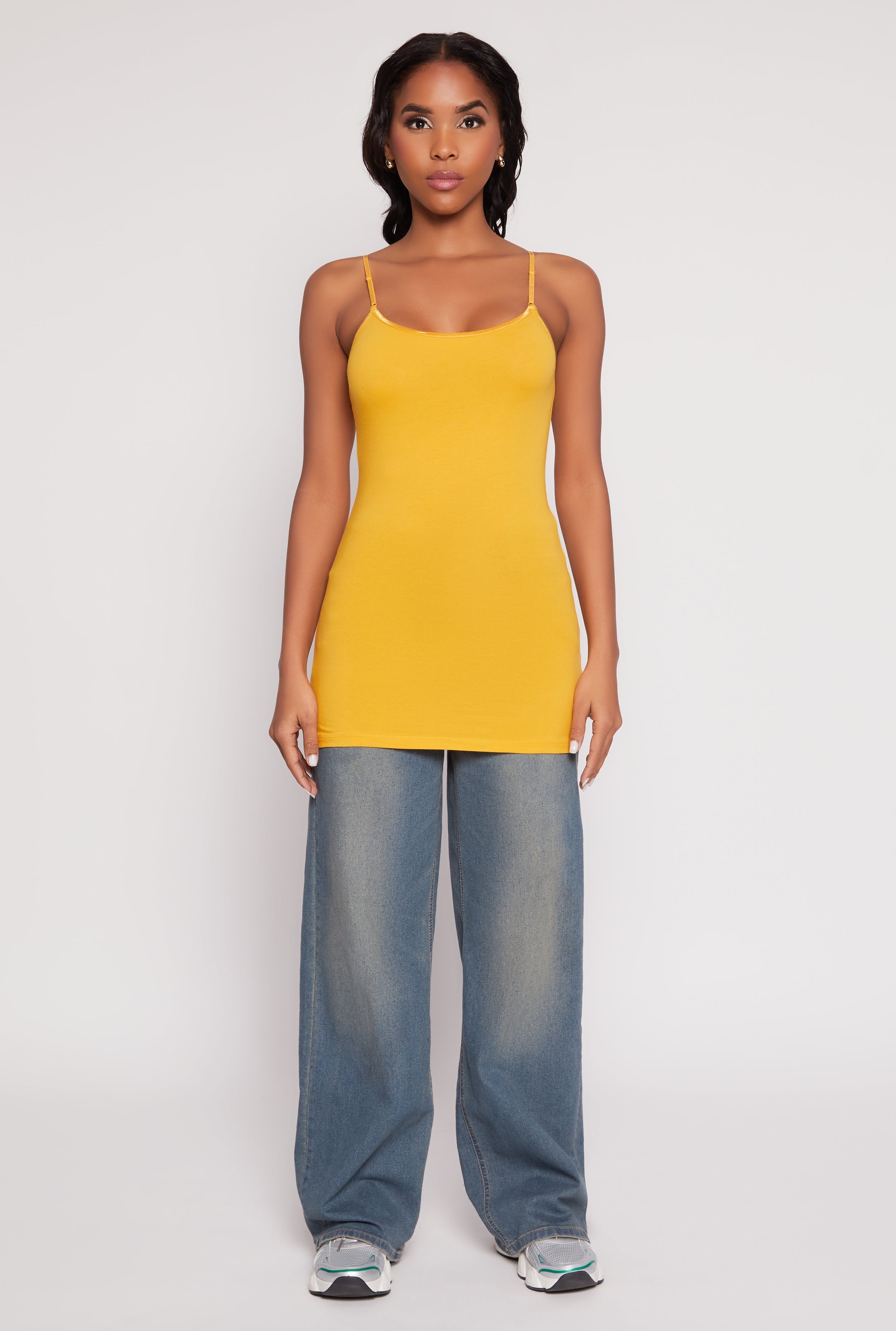 Scoop Neck Basic Cami